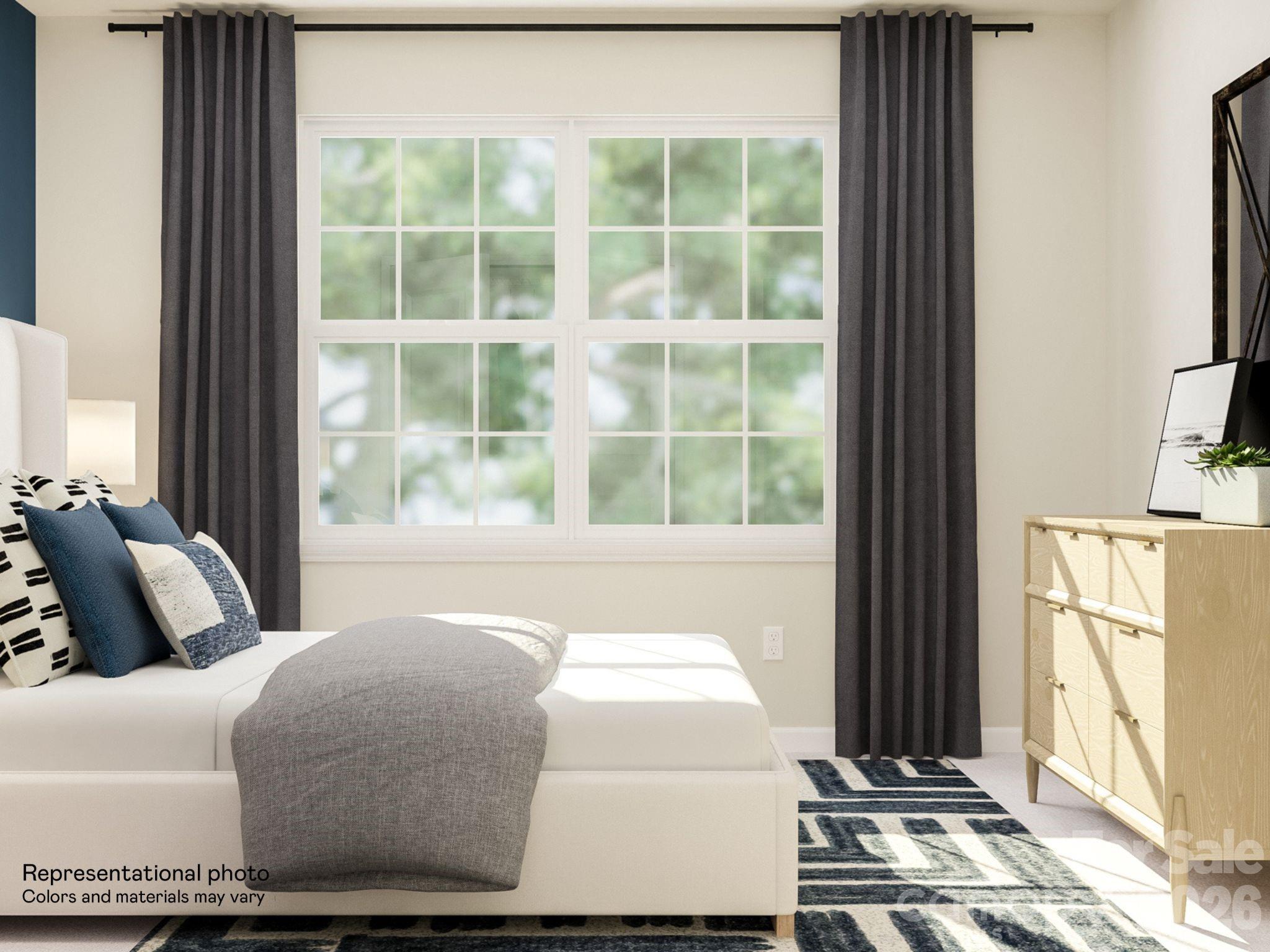 7002 Juneberry Way Maiden, NC 28650 - Photo 11 of 25 a bedroom with a bed and a window with outer view