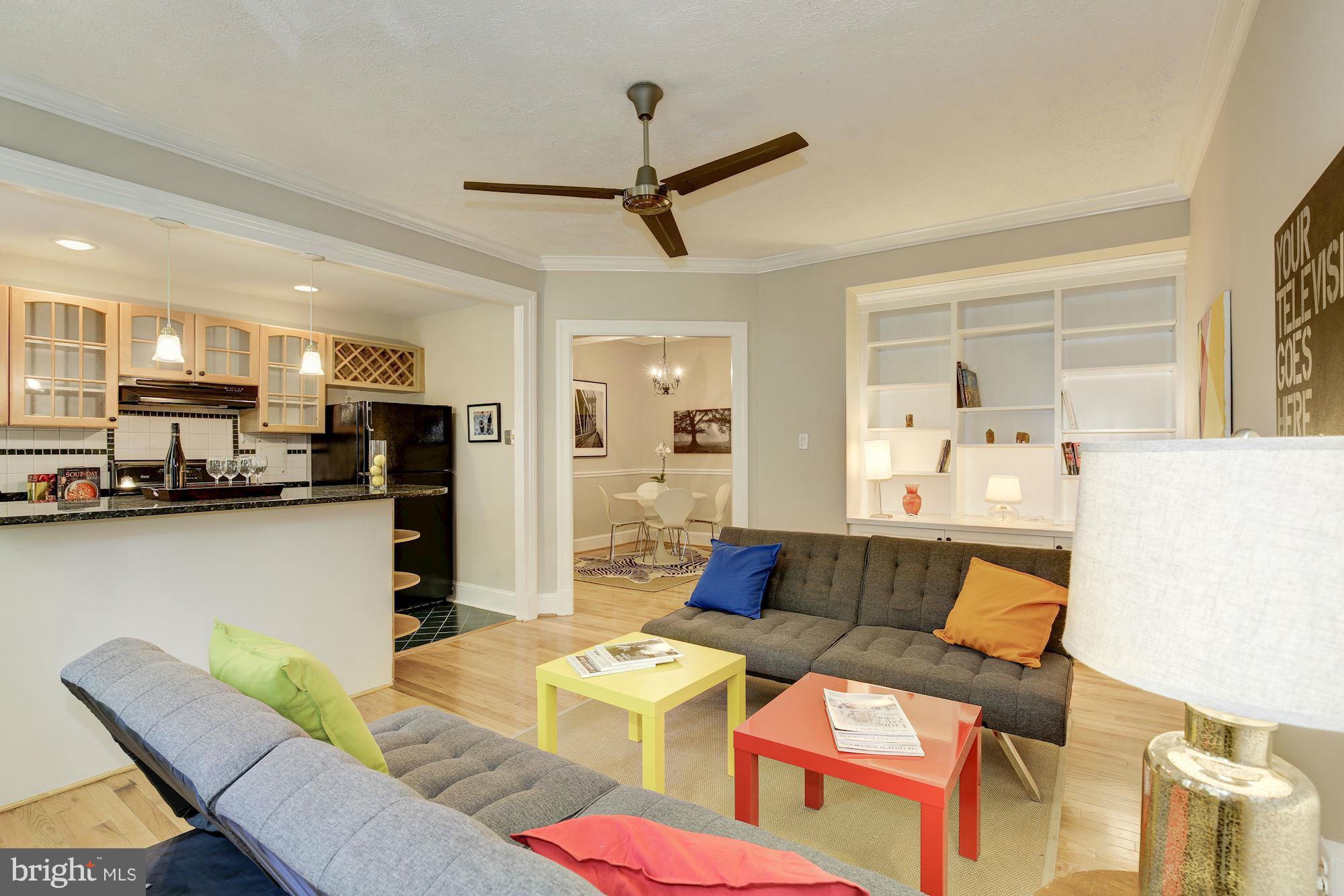 2227 20th Street Northwest, Unit 206 Washington, DC 20009 - Photo 8 of 25 Living Room