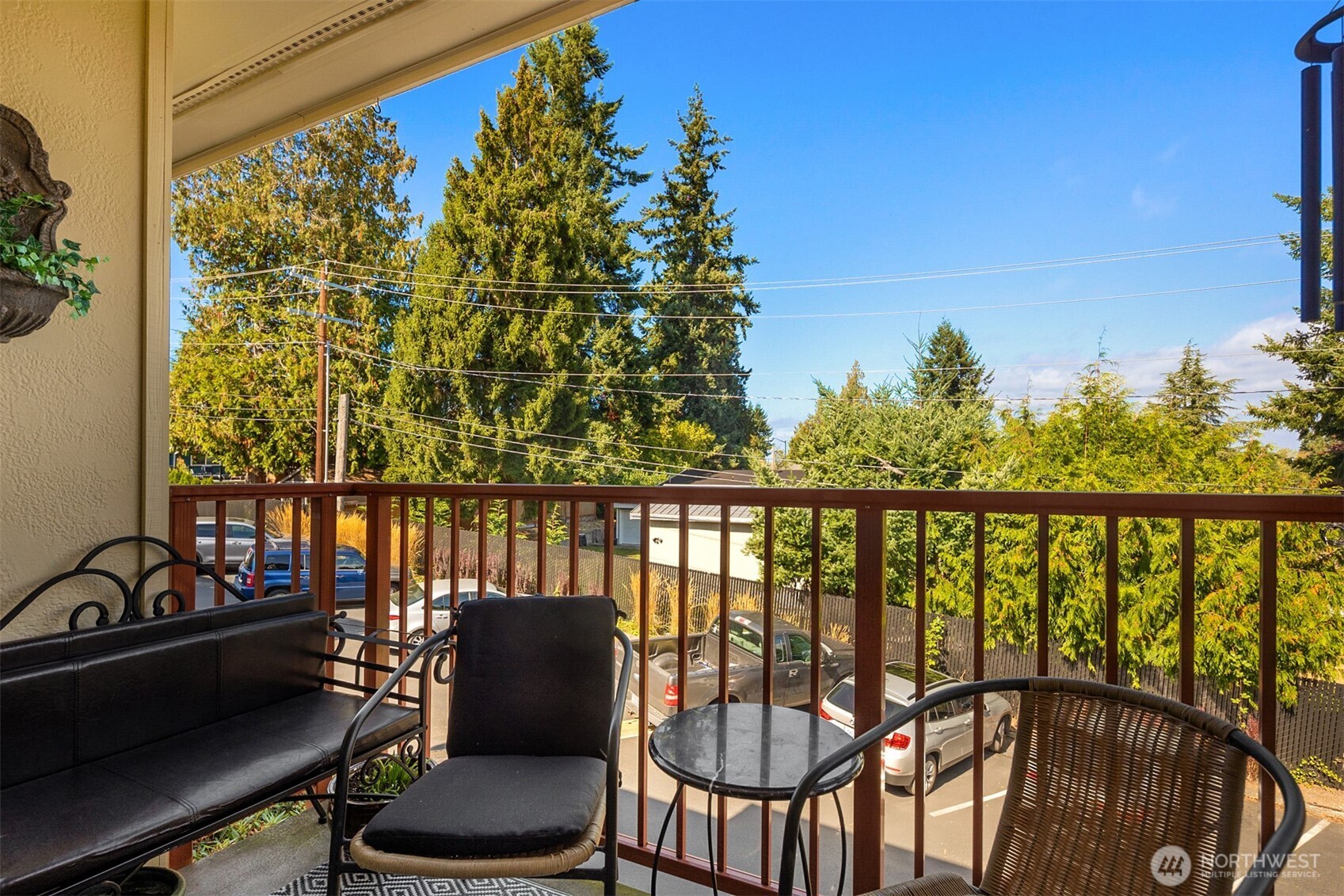 330 Elm Street, Unit 305 Everett, WA 98203 - Photo 15 of 25 a view of a balcony with chairs