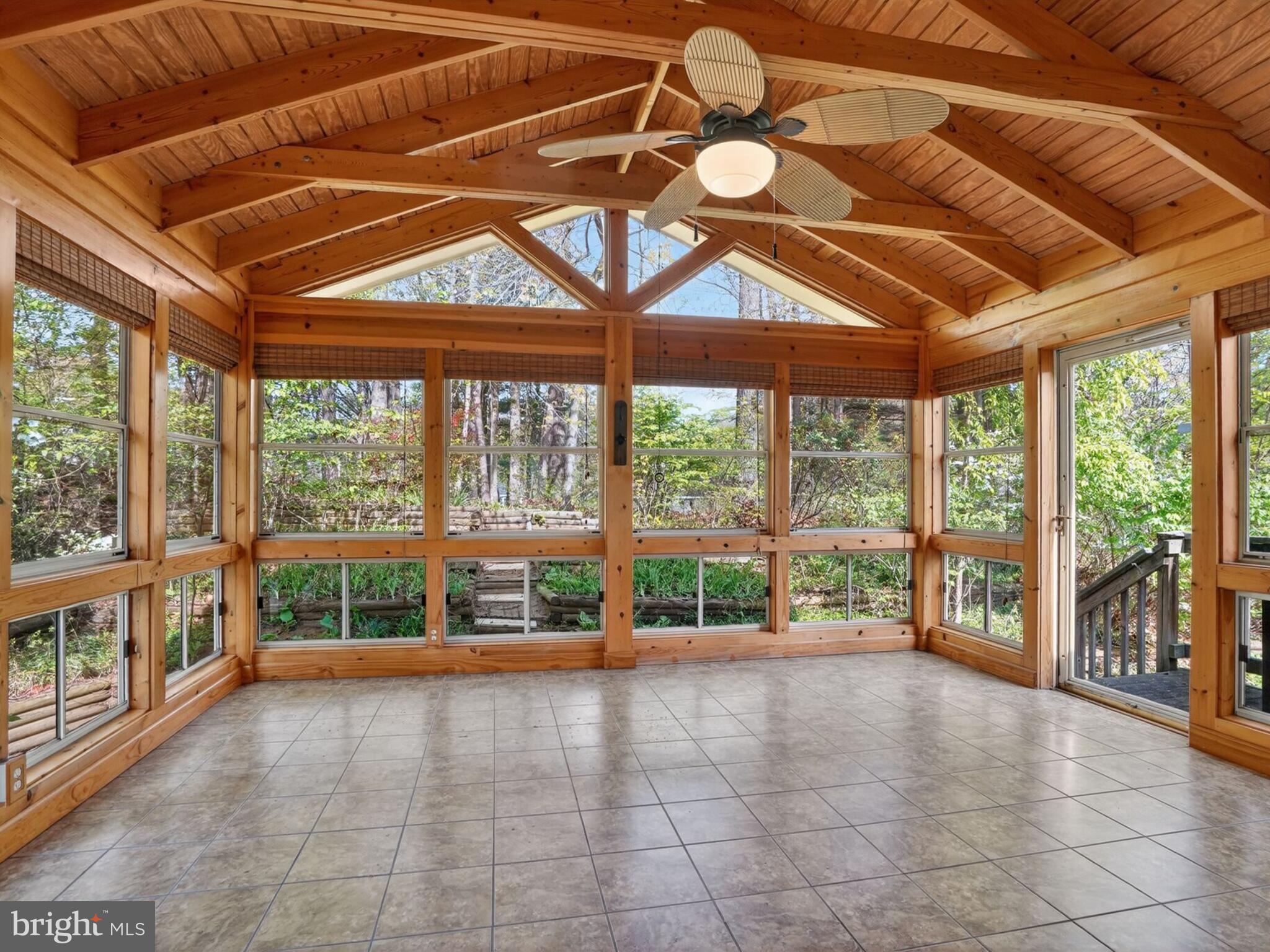 5914 Freds Oak Road Burke, VA 22015 - Photo 12 of 30 a view of an empty room with a balcony