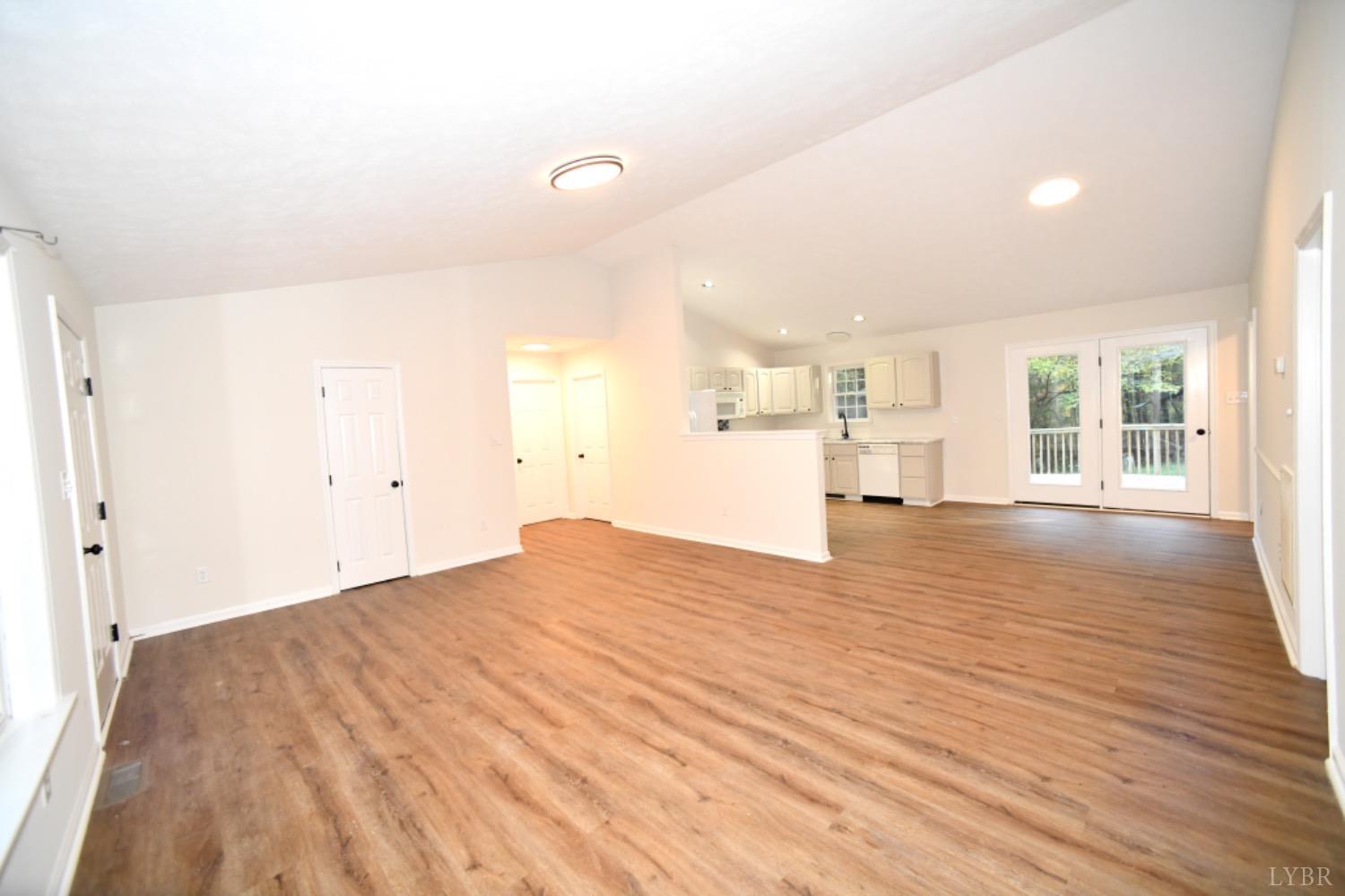 299 Sunset Ridge Drive Farmville, VA 23901 - Photo 21 of 38 a view of empty room with wooden floor