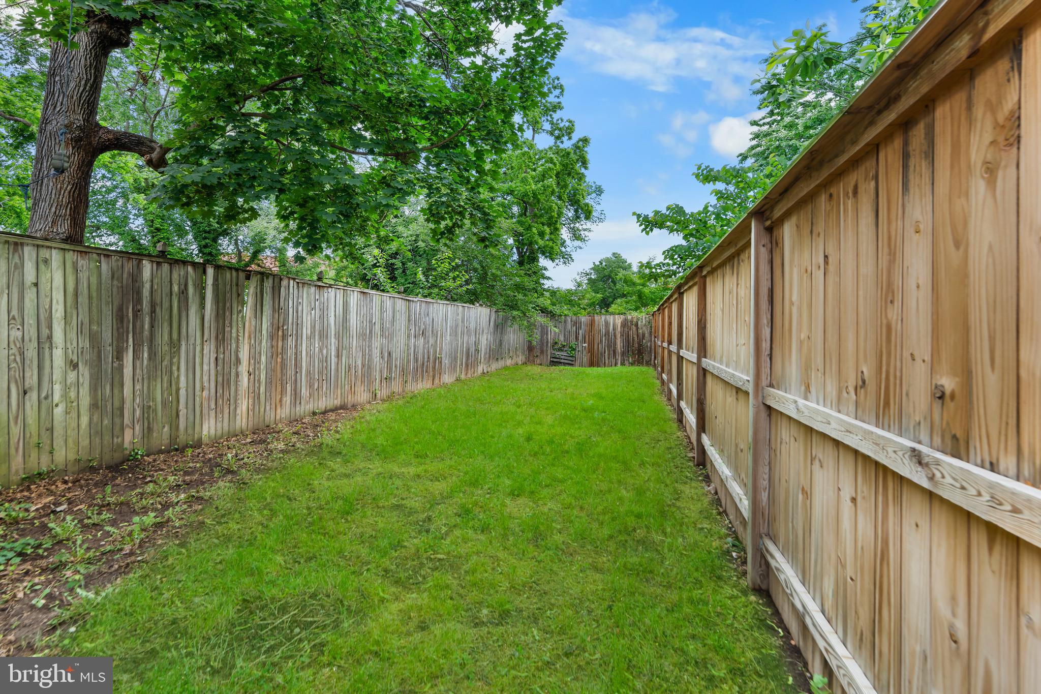 1420 V Street Southeast Washington, DC 20020 - Photo 24 of 29 a view of a backyard with wooden fence
