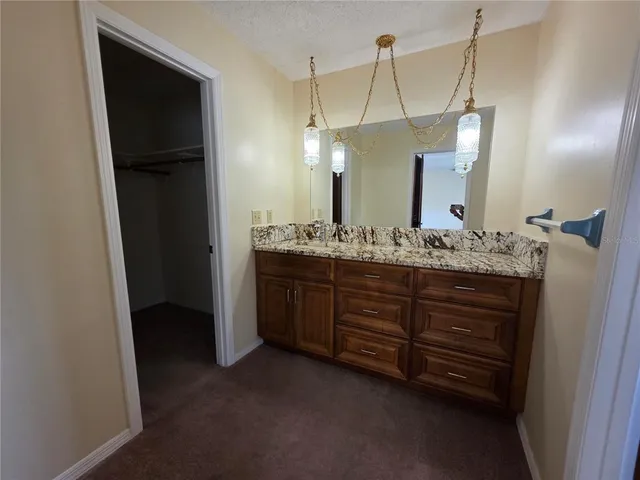 a bathroom with a sink and a shower