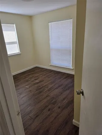 a view of wooden floor