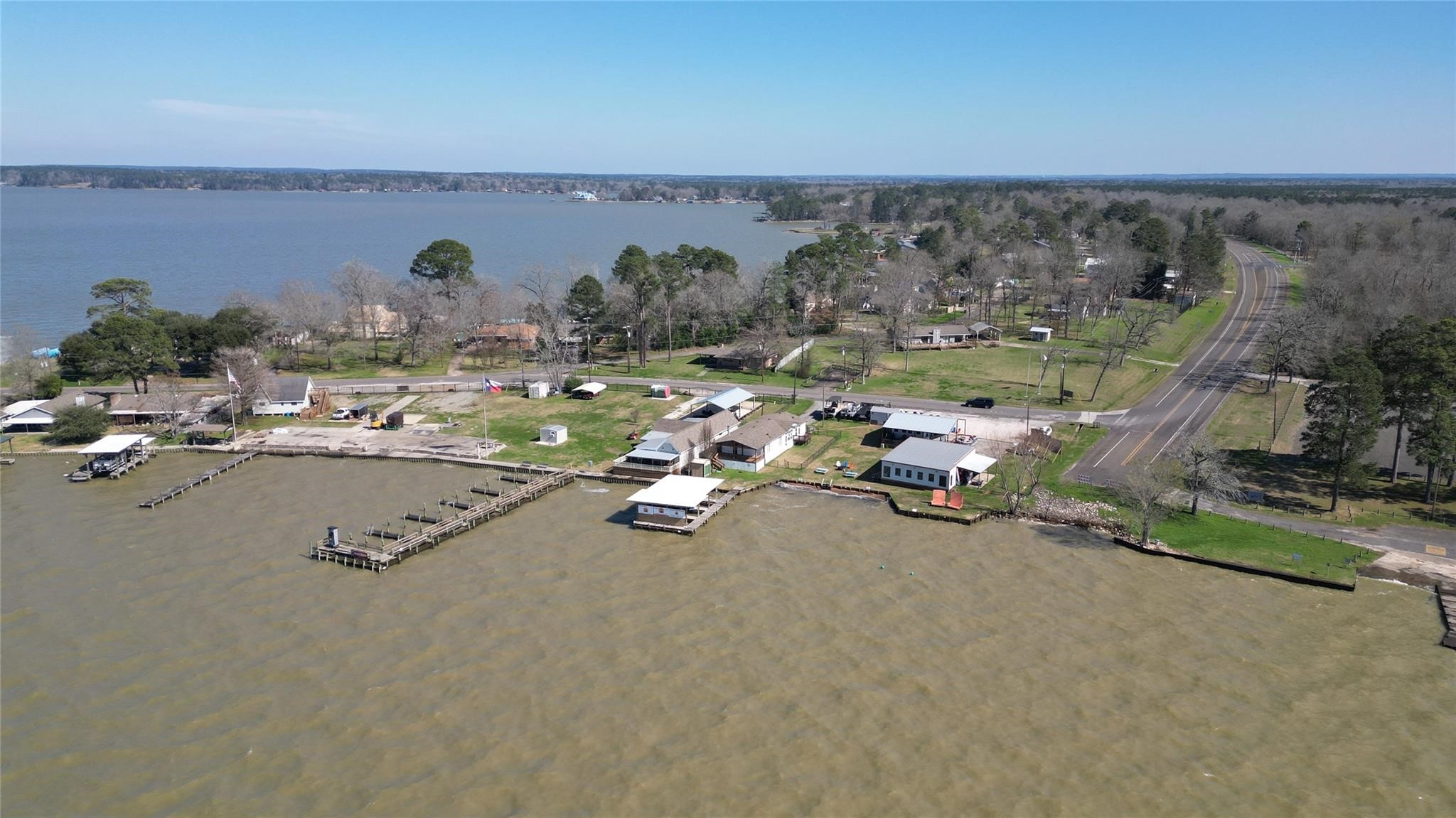Tbd Mangum Road Livingston, TX 77351 - Photo 4 of 4 an aerial view of a house with outdoor space