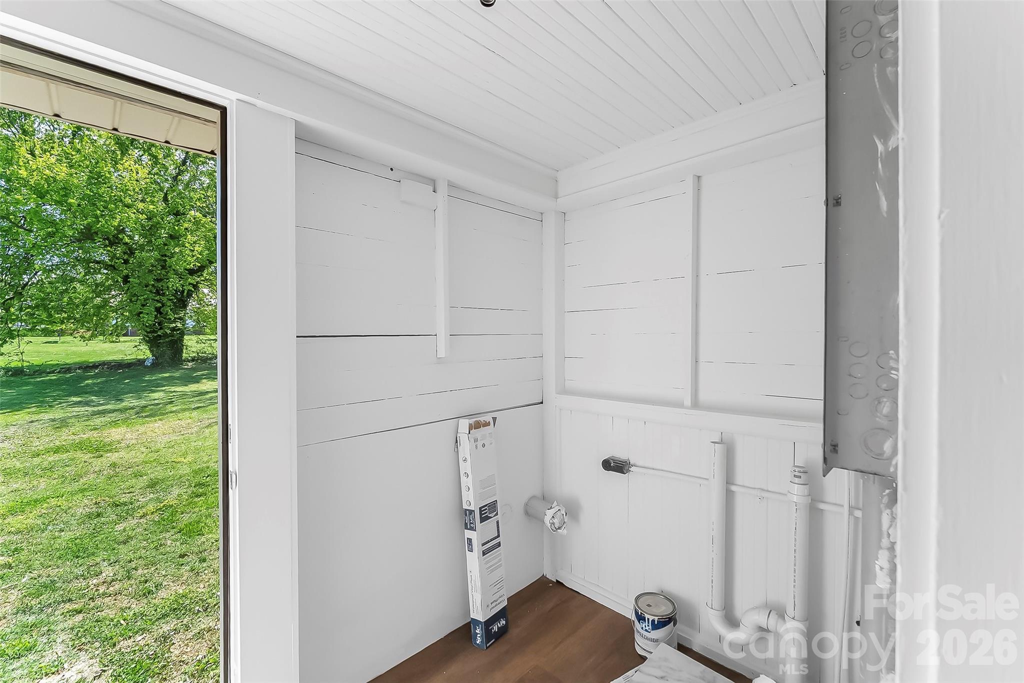 608 East Concord Street Morganton, NC 28655 - Photo 19 of 23 a view of a closet area with an empty room