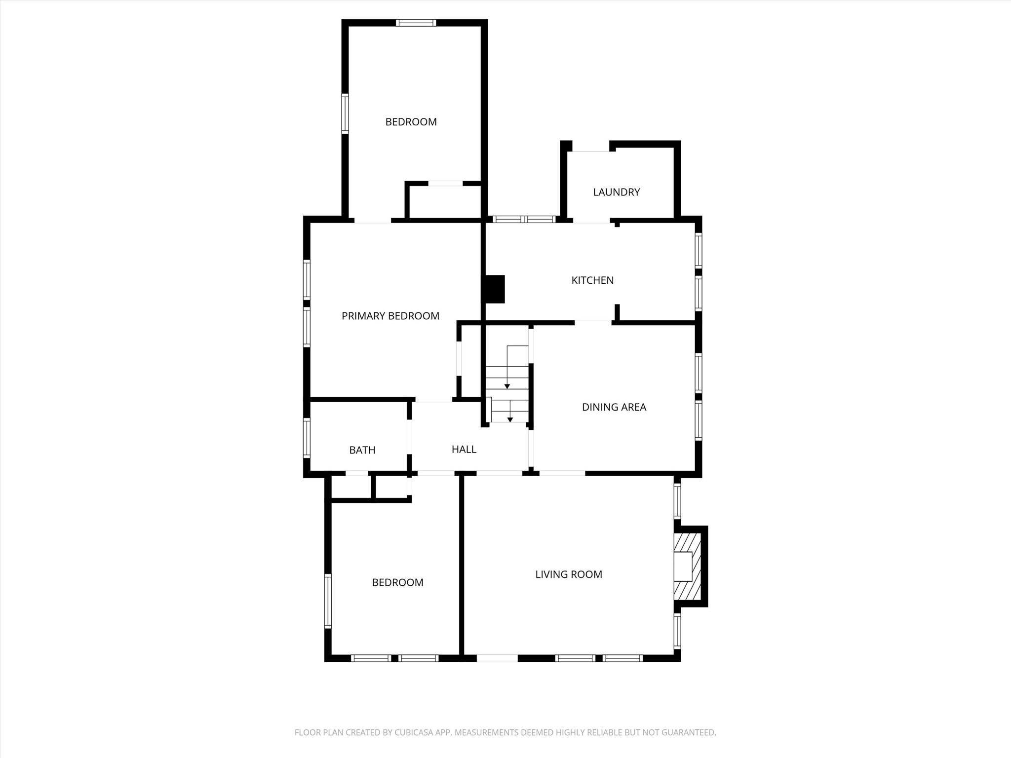 608 East Concord Street Morganton, NC 28655 - Photo 23 of 23 a picture of floor plan