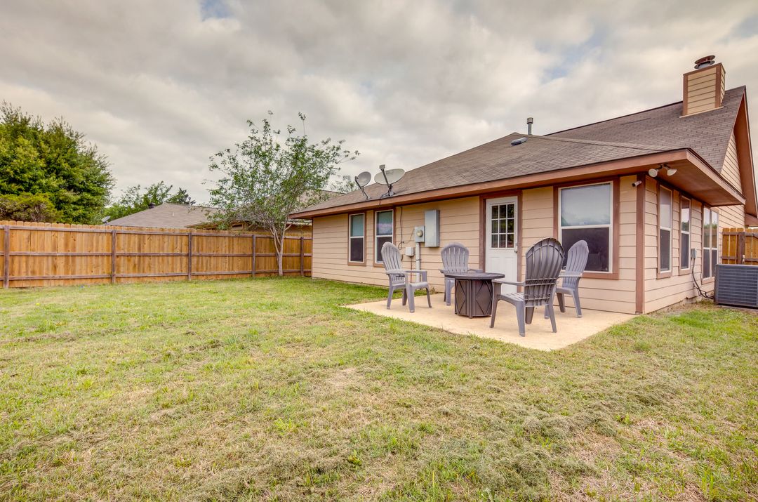 2105 Granite Ridge Place Bryan, TX 77801 - Photo 22 of 23 a view of a house with backyard porch and sitting area