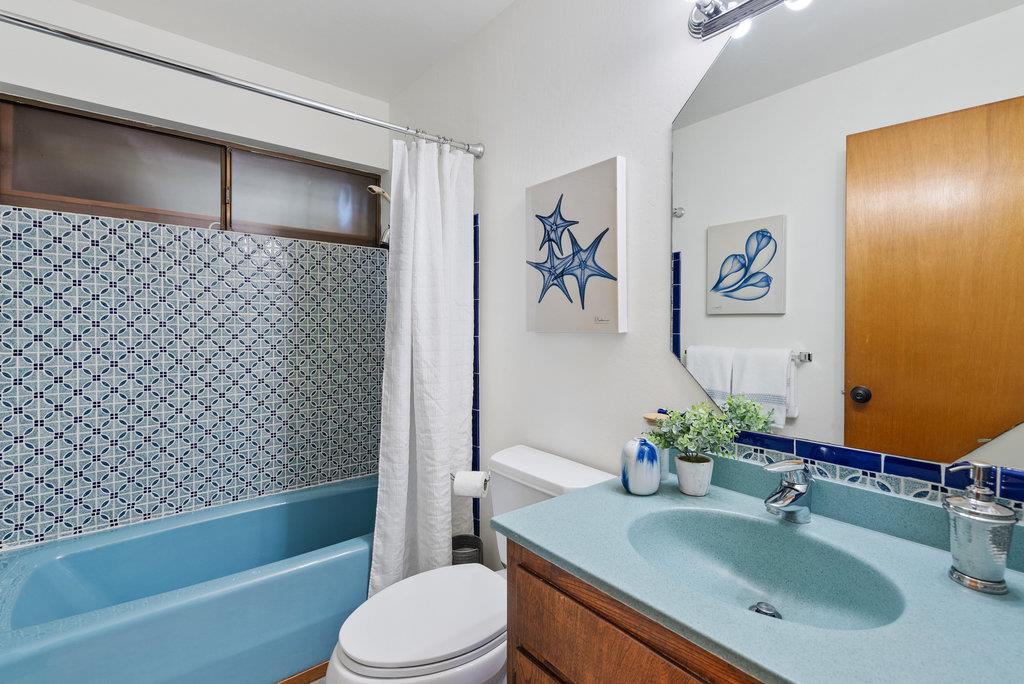 101 Lilly Way La Selva Beach, CA 95076 - Photo 49 of 57 a bathroom with a sink toilet and shower