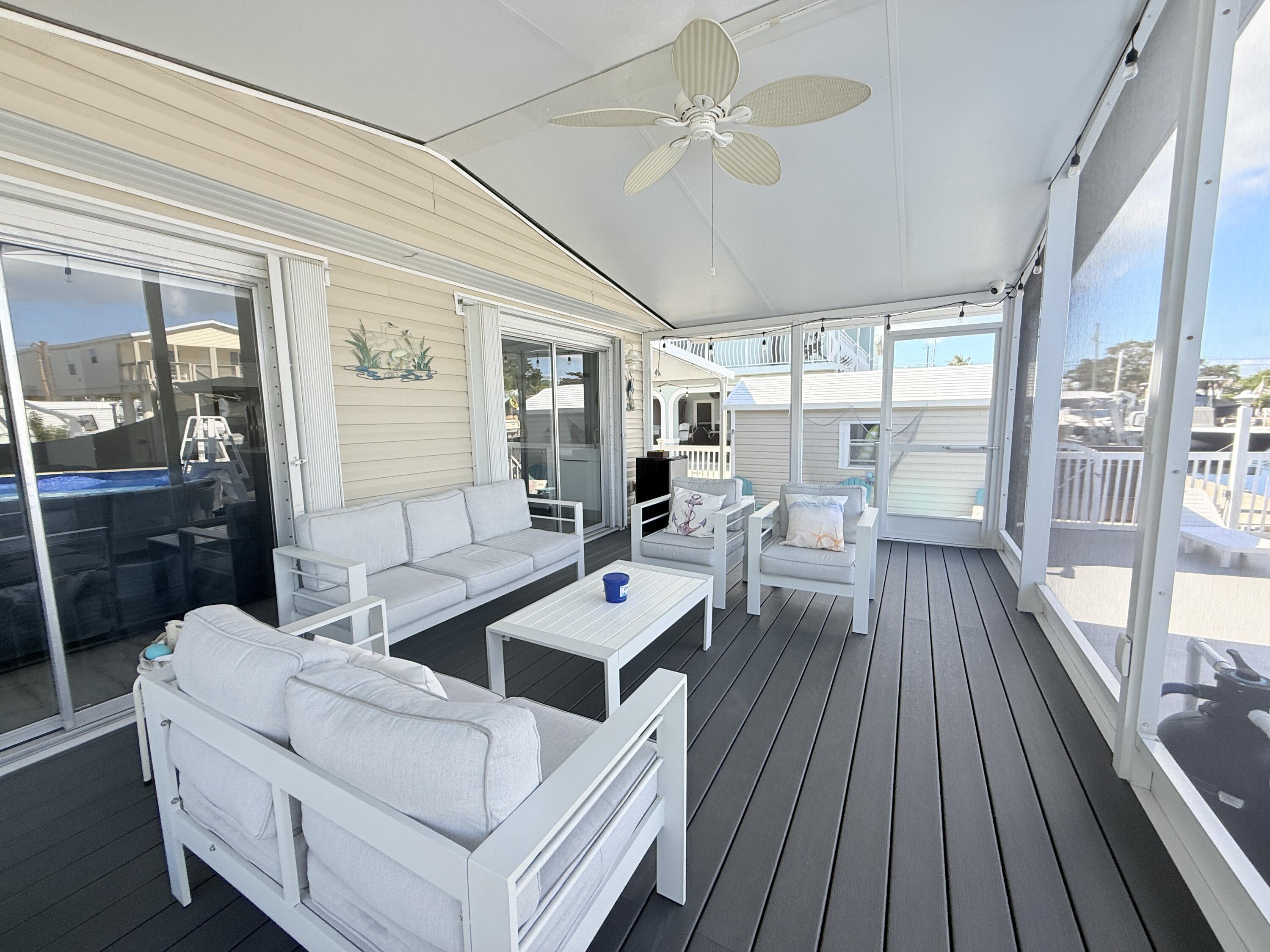 505 Oldsmar Lane Key Largo, FL 33037 - Photo 46 of 58 Screen Terrace