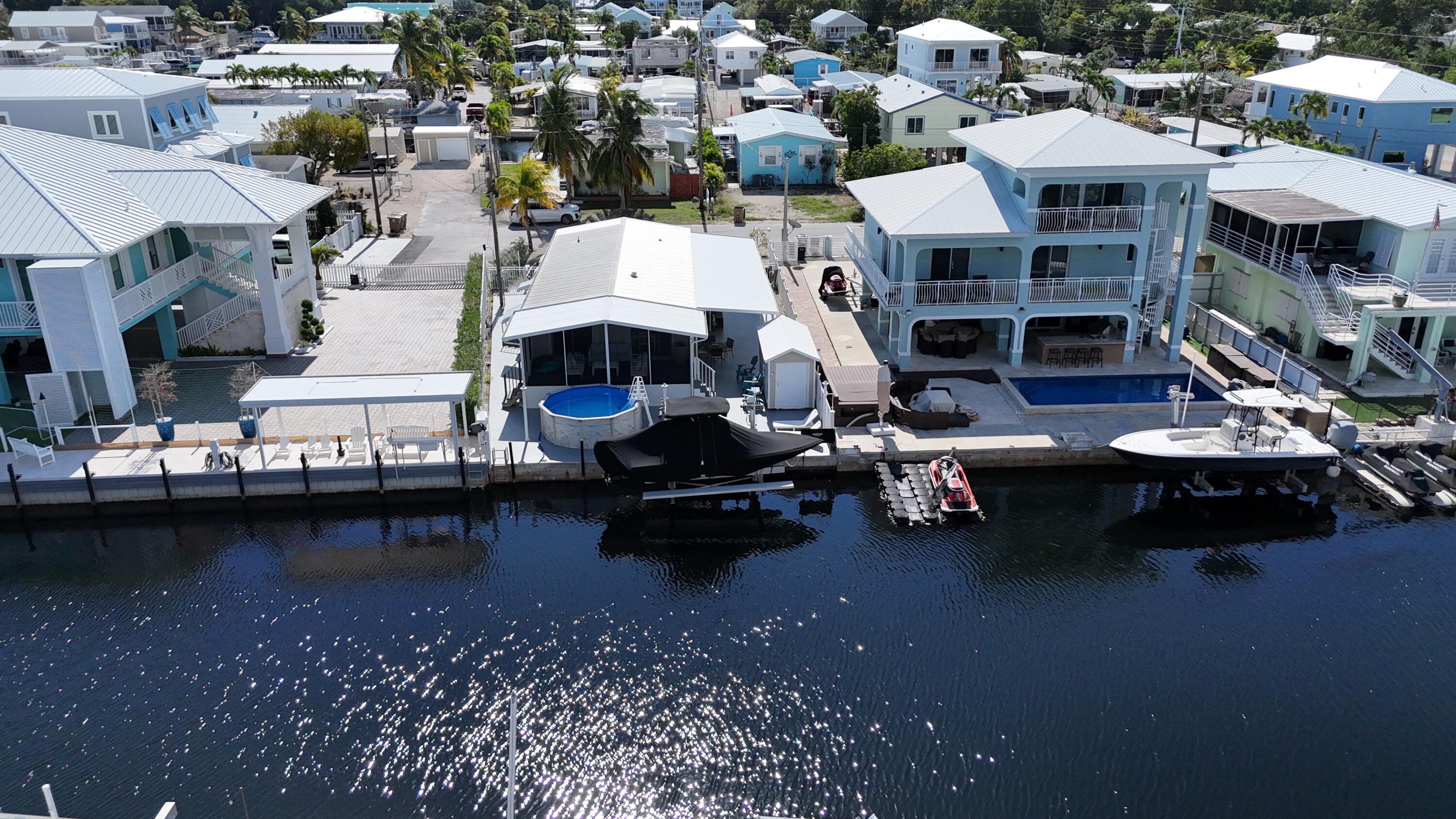 505 Oldsmar Lane Key Largo, FL 33037 - Photo 5 of 61 Aerial View from Canal