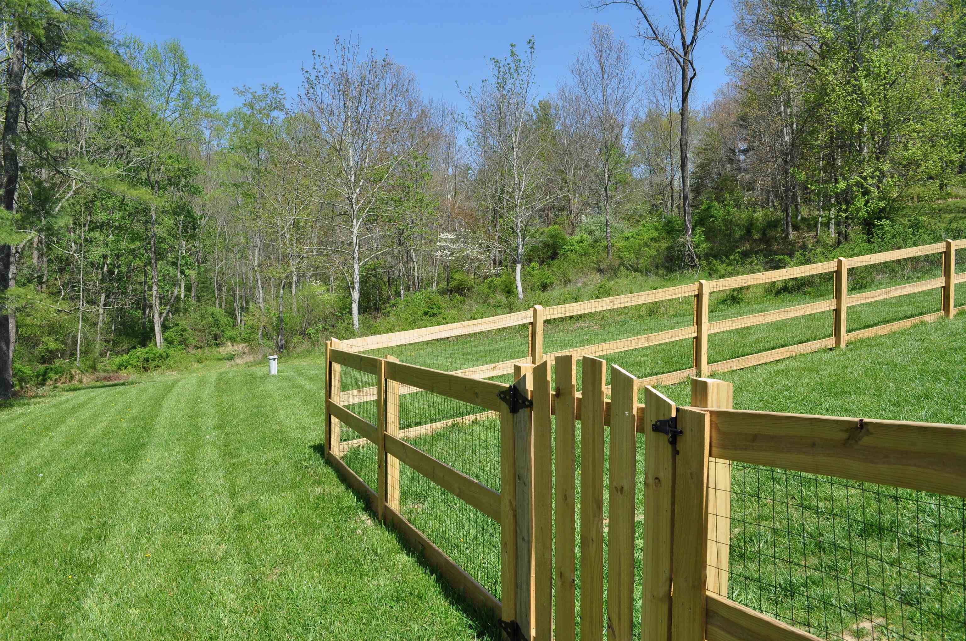 4501 Old Stage Road Radford, VA 24141 - Photo 8 of 55 a view of yard from deck having patio