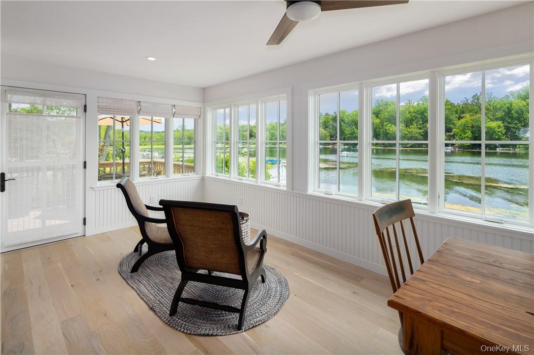 24 Cove Road South Salem, NY 10590 - Photo 13 of 26 a view of a dining room with furniture window and outside view