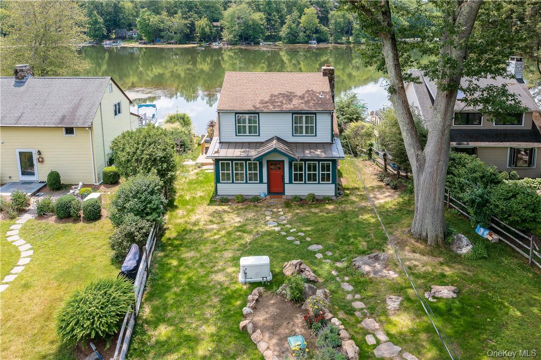 24 Cove Road South Salem, NY 10590 - Photo 22 of 26 a aerial view of a house with a yard and a large tree