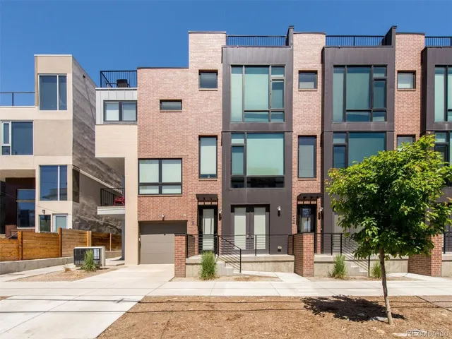 a view of a building with street view