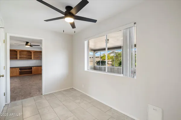 a room with furniture and window