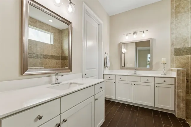 a view of a balcony with a ceiling fan