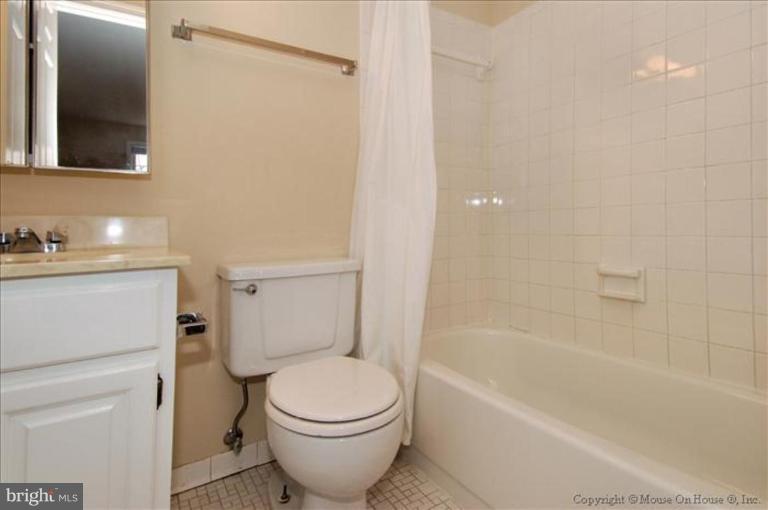6735 Fairfax Road, Unit 9 Chevy Chase, MD 20815 - Photo 14 of 22 Bathroom off second bedroom/2nd master upstairs
