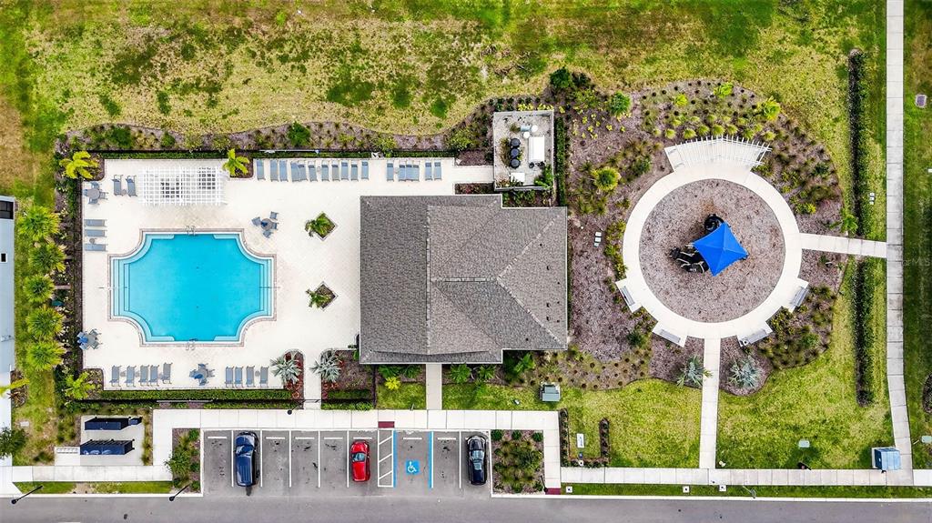 193 Mangrove Shade Circle Apollo Beach, FL 33572 - Photo 3 of 47 a view of multiple houses with a swimming pool