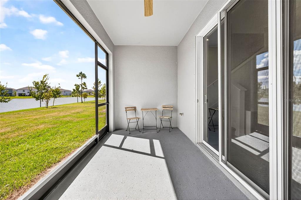 193 Mangrove Shade Circle Apollo Beach, FL 33572 - Photo 33 of 47 a view of a balcony with an ocean view