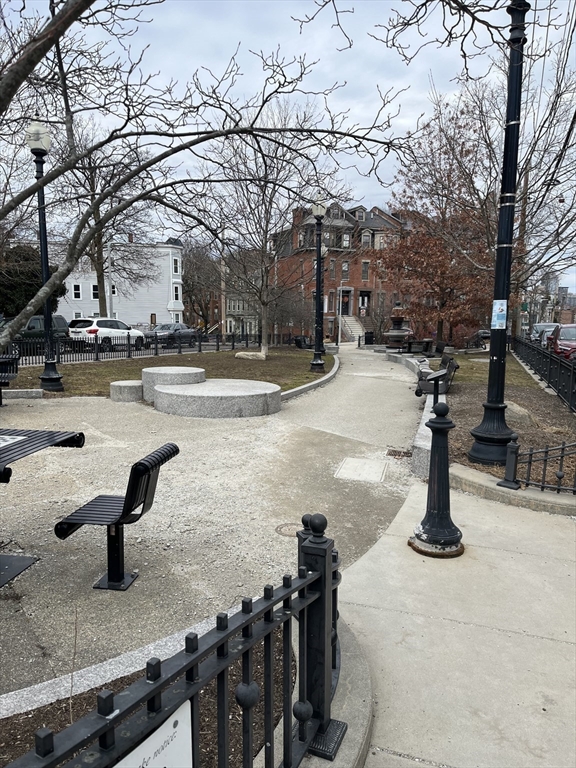 14 Linwood Street, Unit 2 Boston, MA 02119 - Photo 23 of 23 a view of a yard with sitting area