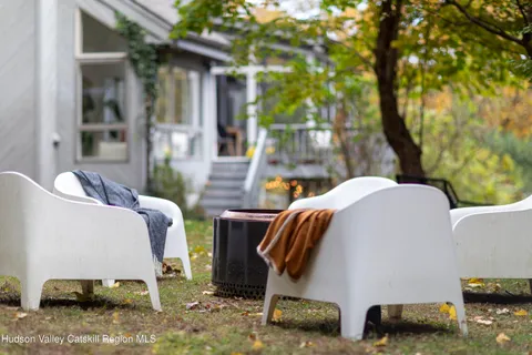a view of outdoor space and porch
