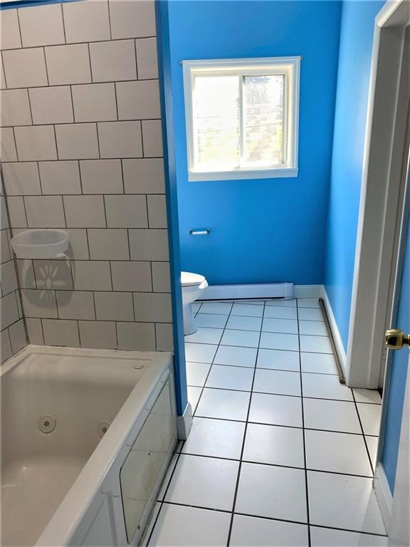 3911 Mt Troy Road Pittsburgh, PA 15212 - Photo 9 of 24 Full bath. New toilet, vanity, light fixture, and fresh paint