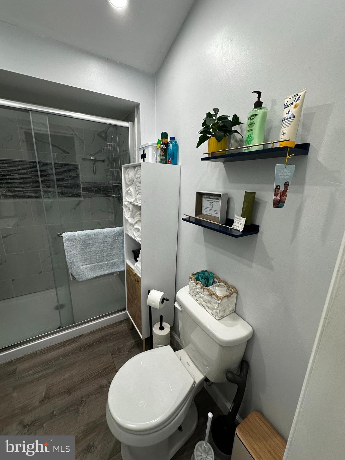 24 Angler Road Tuckerton, NJ 08087 - Photo 24 of 27 a bathroom with a toilet a sink and a shower