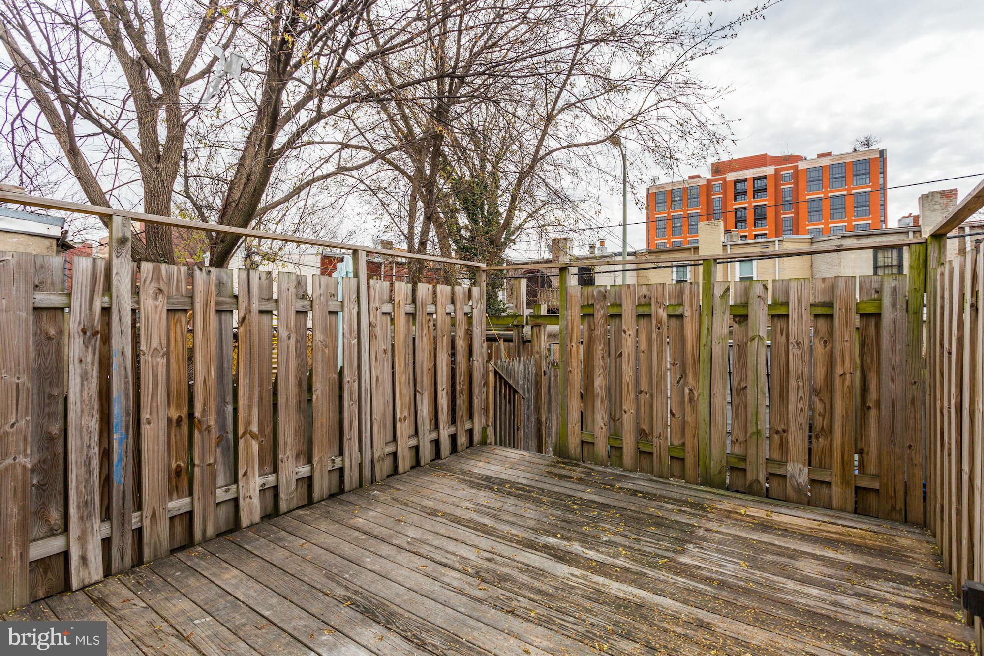 231 K Street Northeast Washington, DC 20002 - Photo 18 of 19 Deck