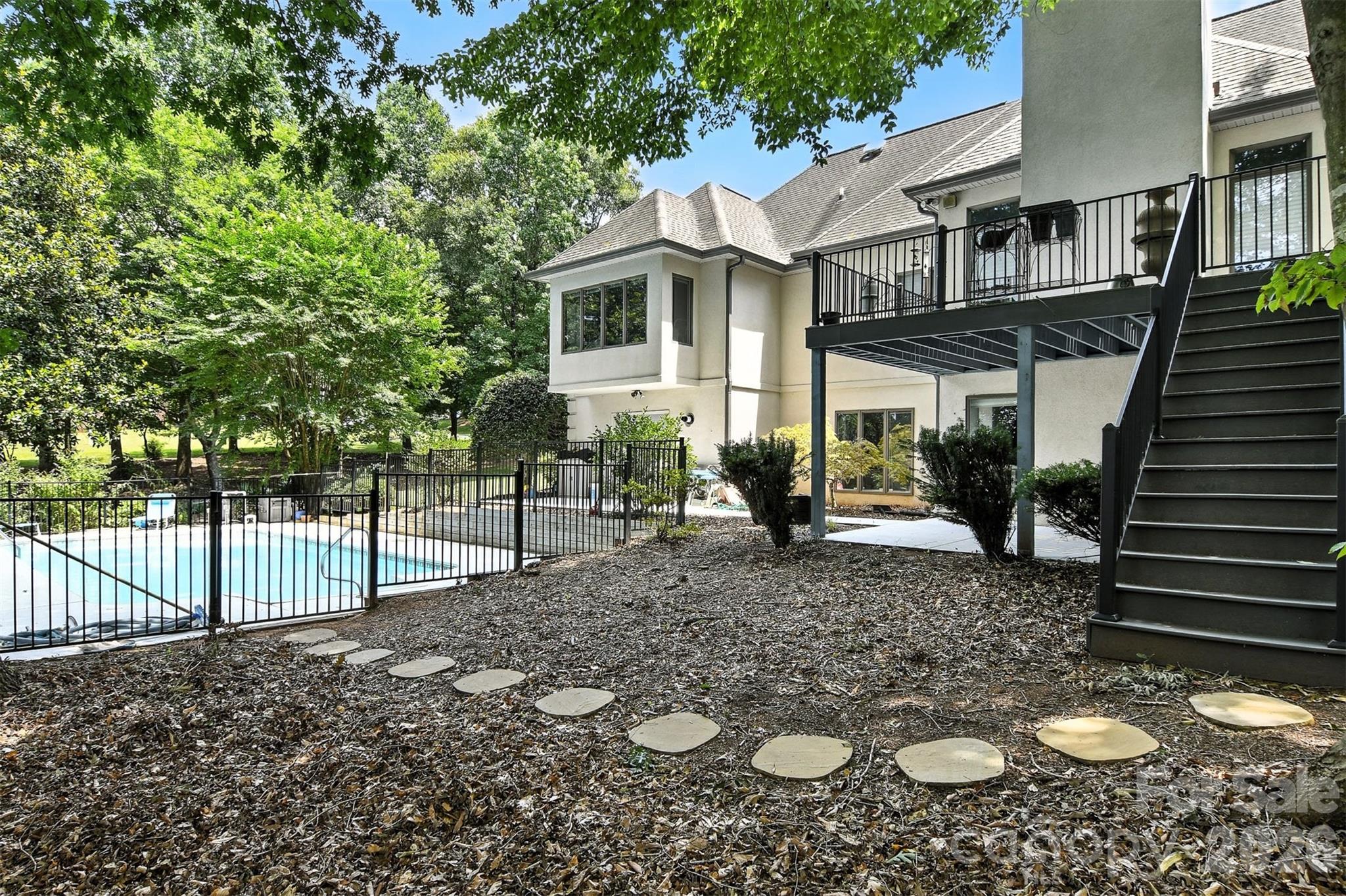 5042 Ridge Land Drive Hickory, NC 28602 - Photo 38 of 46 a view of a house with backyard and sitting area