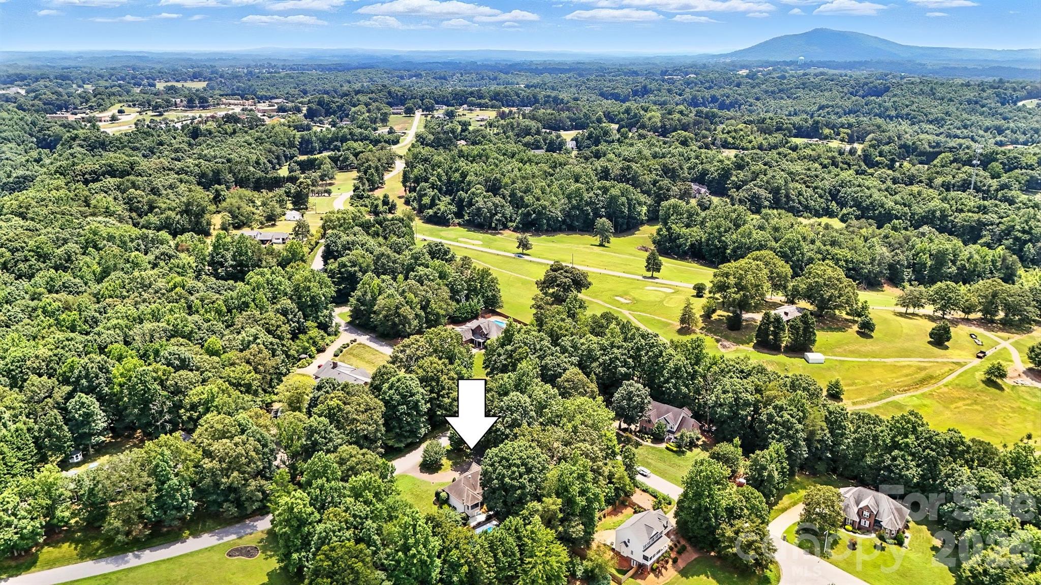 5042 Ridge Land Drive Hickory, NC 28602 - Photo 46 of 46 view of a city with mountains in the background