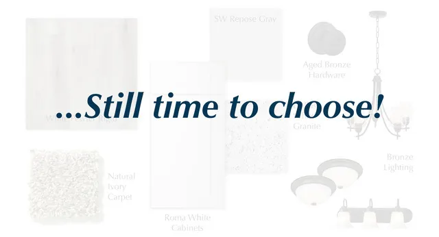 a sign broad in front of a microwave