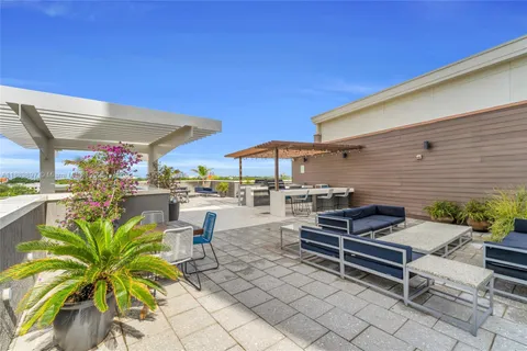 a outdoor space with a patio