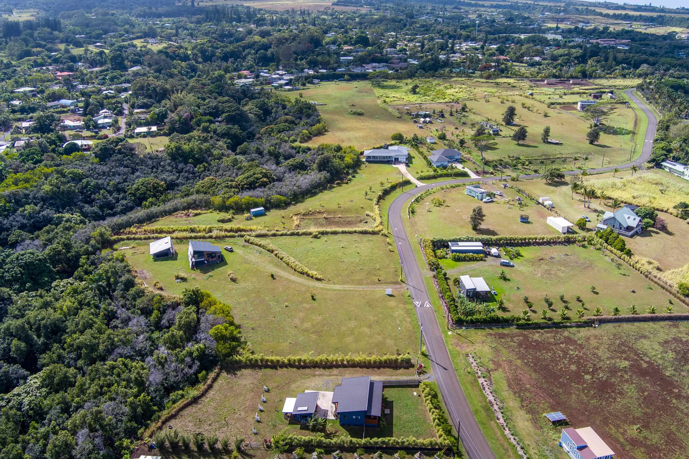 674 Kauaheahe Place, Unit A Haiku, HI 96708 - Photo 15 of 21 an aerial view of residential houses with outdoor space