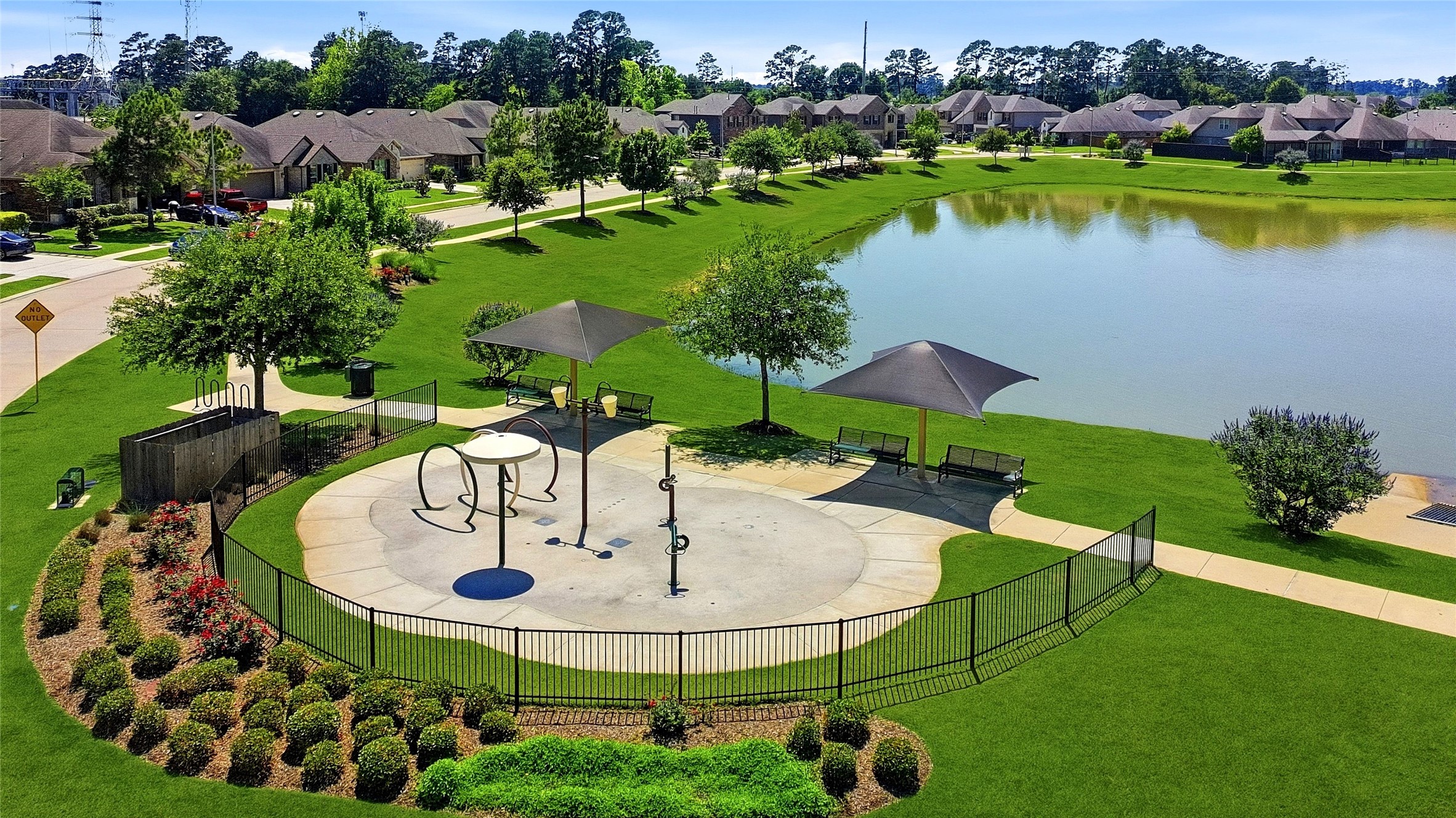 17834 Maple Ash Drive Spring, TX 77379 - Photo 47 of 50 Area lake, splashpad and park conveniently located just down the street from home.a