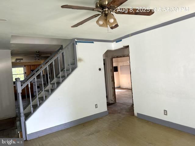 6 Parkwood Road Baltimore, MD 21222 - Photo 21 of 30 a view of a hallway with a white walls