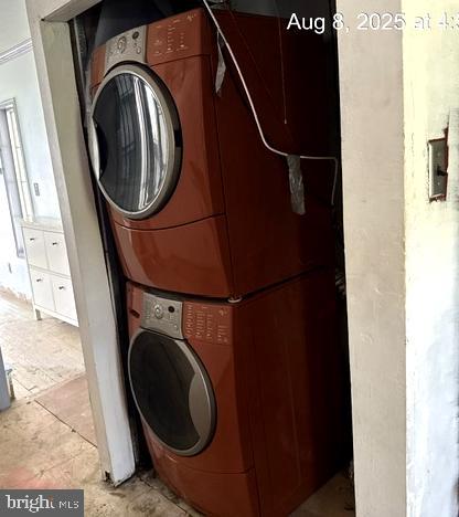 6 Parkwood Road Baltimore, MD 21222 - Photo 24 of 30 a close up view of a washer and dryer