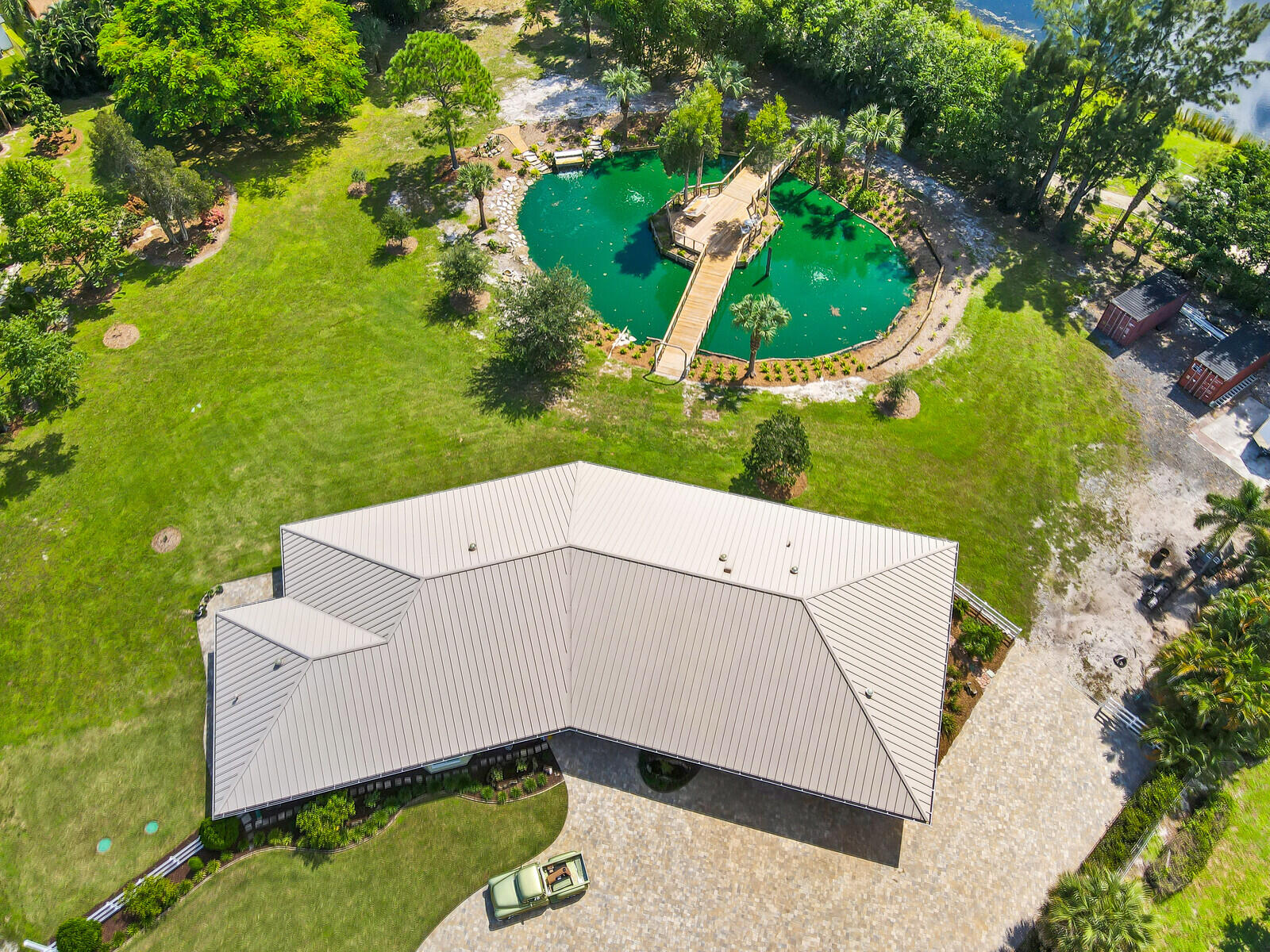 6624 Dillman Road Greenacres, FL 33413 - Photo 48 of 65 an aerial view of a house