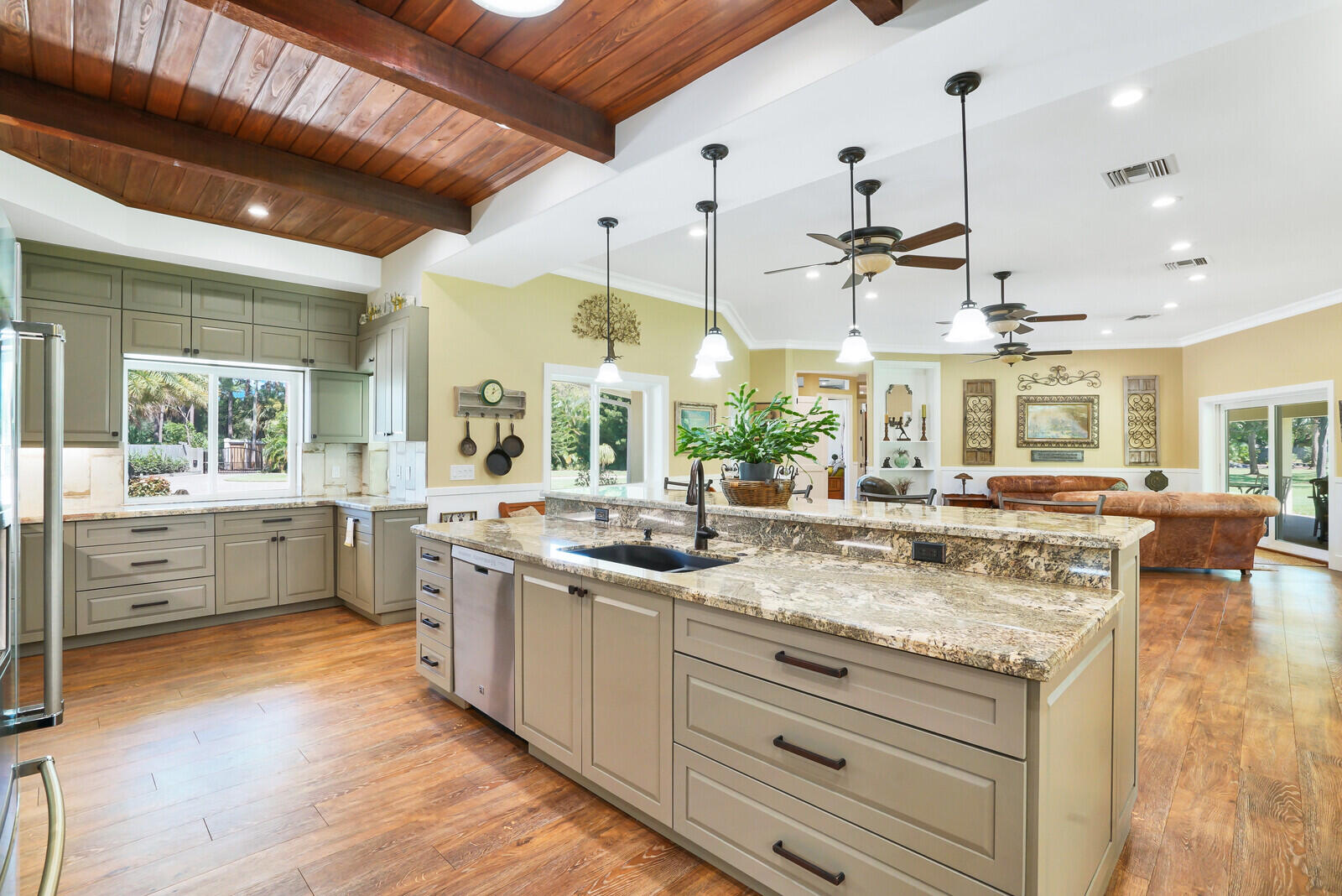 6624 Dillman Road Greenacres, FL 33413 - Photo 8 of 65 huge center island