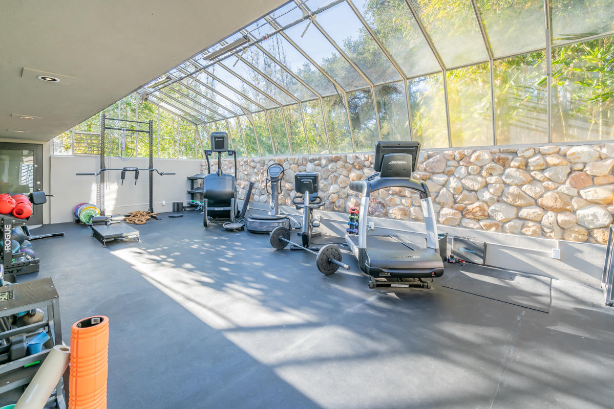 2118 Mt Calvary Road Santa Barbara, CA 93105 - Photo 23 of 55 Gym 2118 Mt Calvary Rd 93105