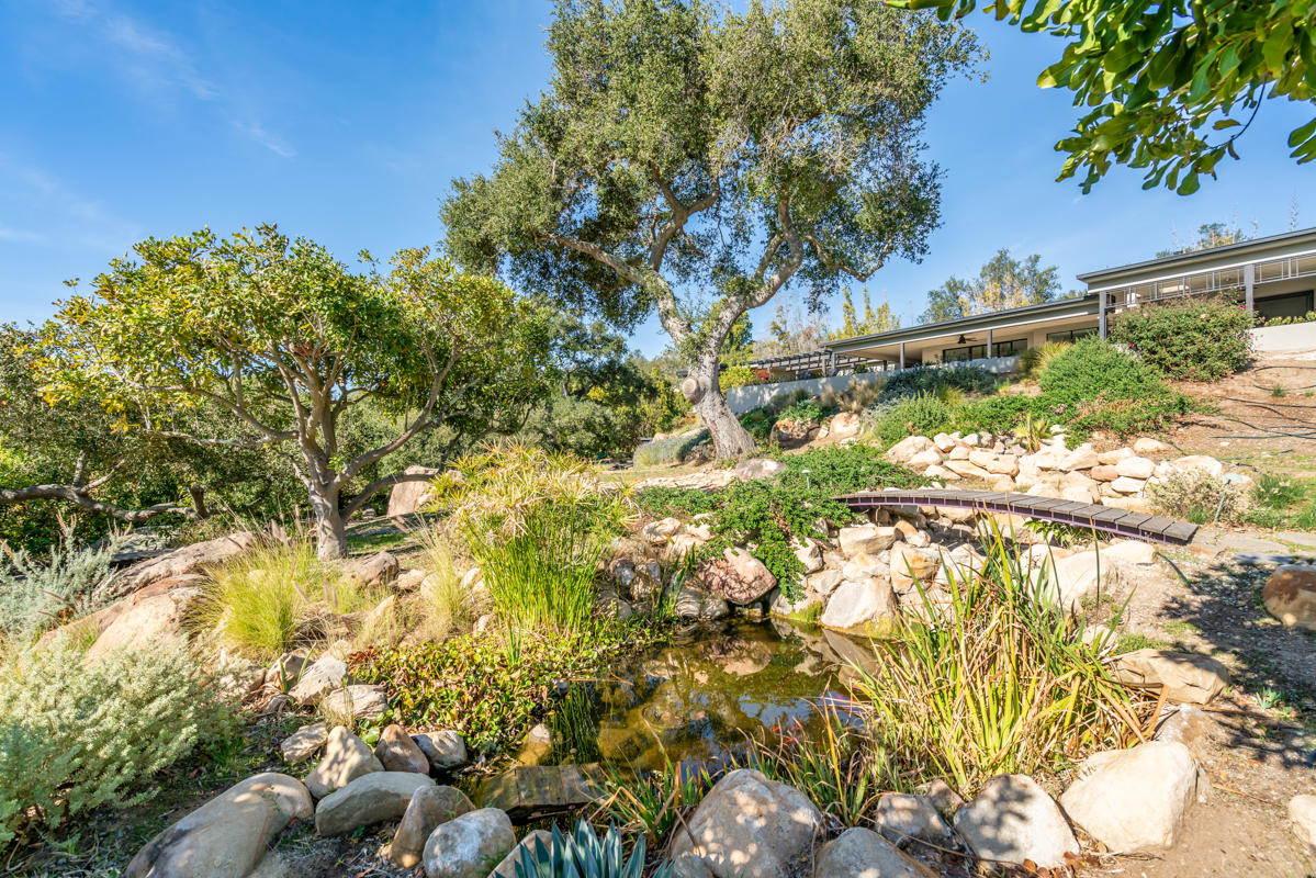 2118 Mt Calvary Road Santa Barbara, CA 93105 - Photo 40 of 55 Pond and Bridge 2118 Mt Calvary Rd 93105