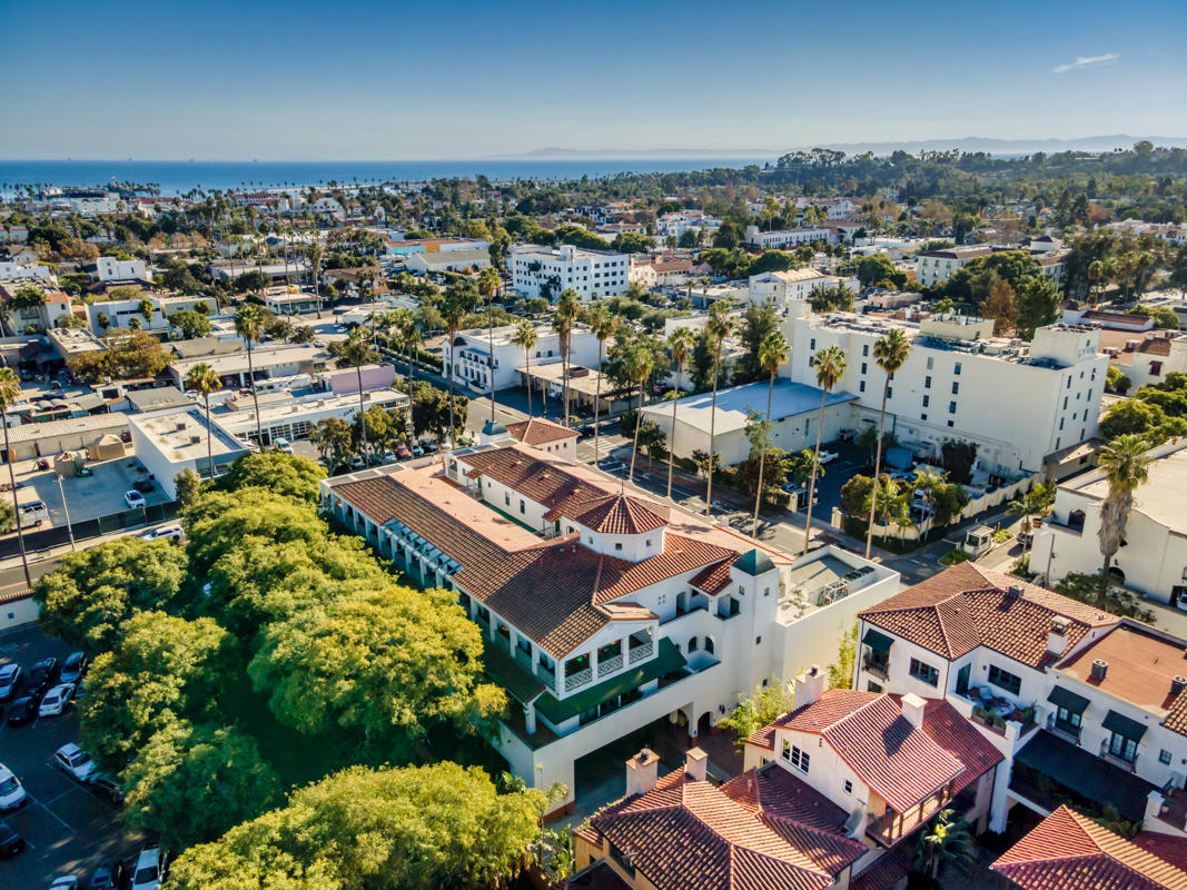 2118 Mt Calvary Road Santa Barbara, CA 93105 - Photo 50 of 55 Downtown Aerial