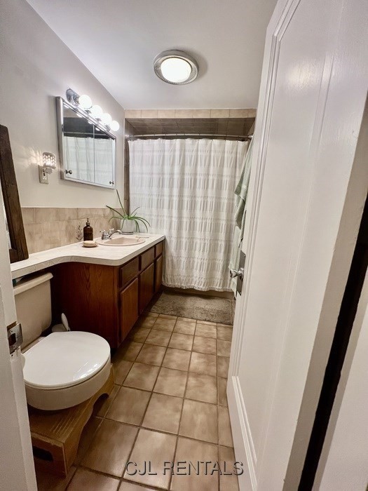 33 Evans Street, Unit 1 Watertown, MA 02472 - Photo 11 of 14 a bathroom with a sink a toilet a mirror and shower