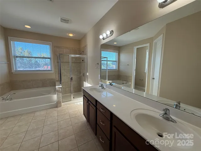 a view of a house with a large window