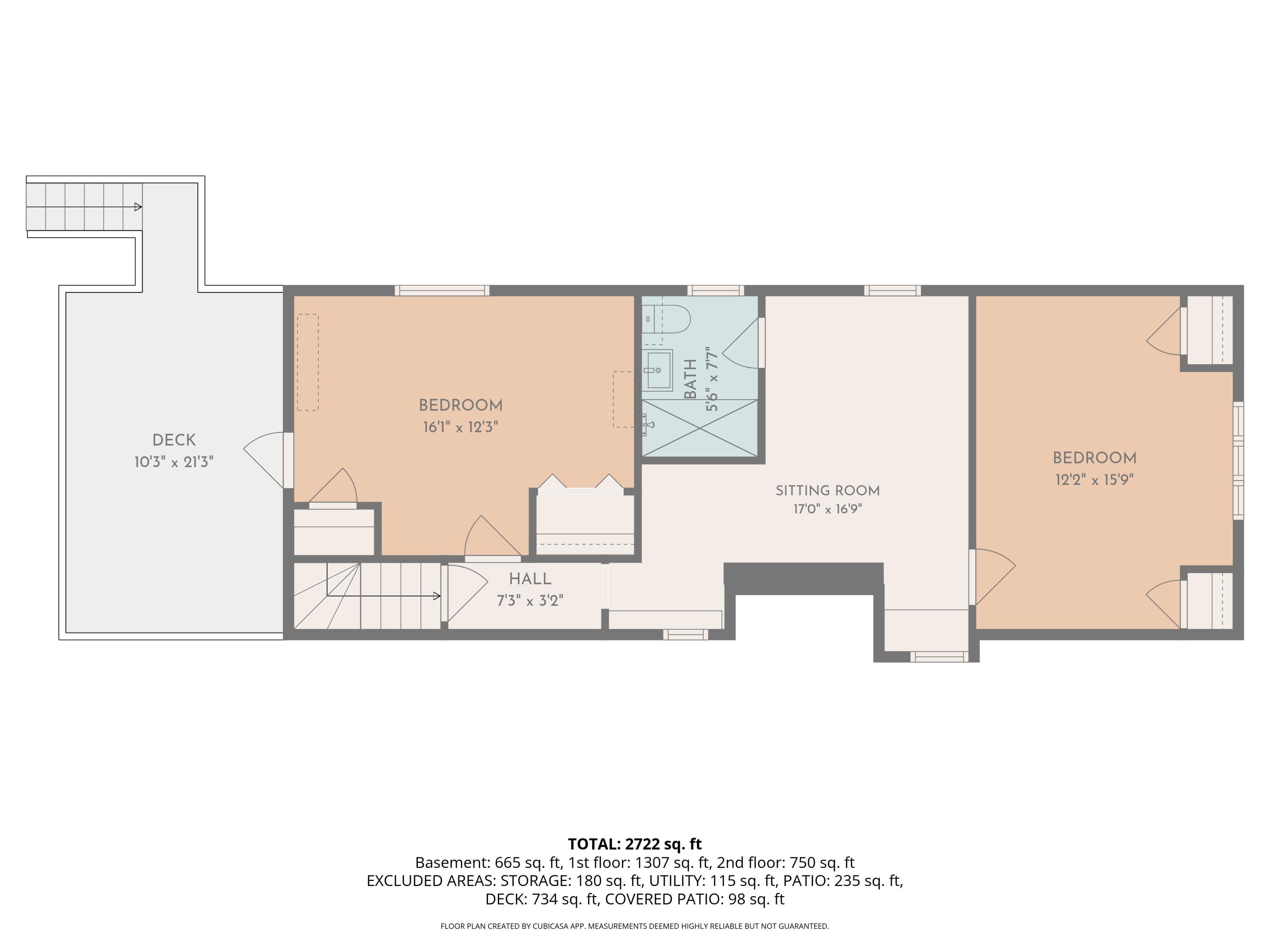 183 Old Mill Road Marstons Mills, MA 02648 - Photo 65 of 66 2nd Floor Plan