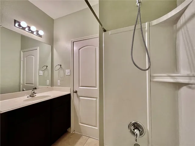 a view of a small space