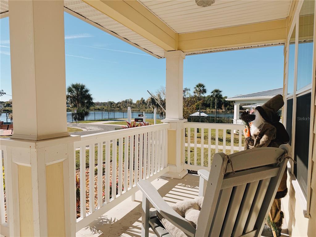 110 Turtle Run Umatilla, FL 32784 - Photo 2 of 15 a view of a balcony with furniture