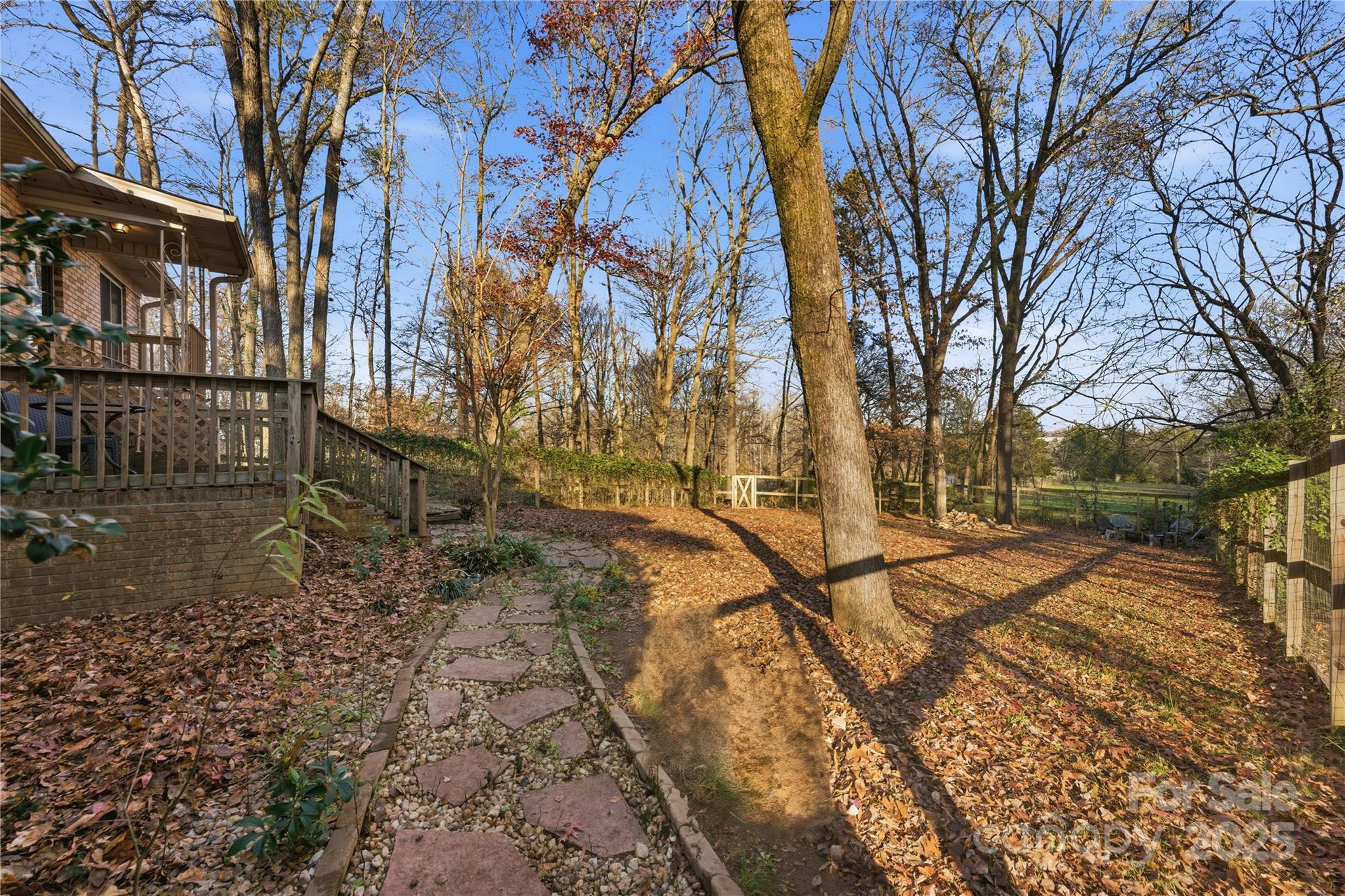 1051 Cox Mill Road Concord, NC 28027 - Photo 38 of 48 a backyard of a house