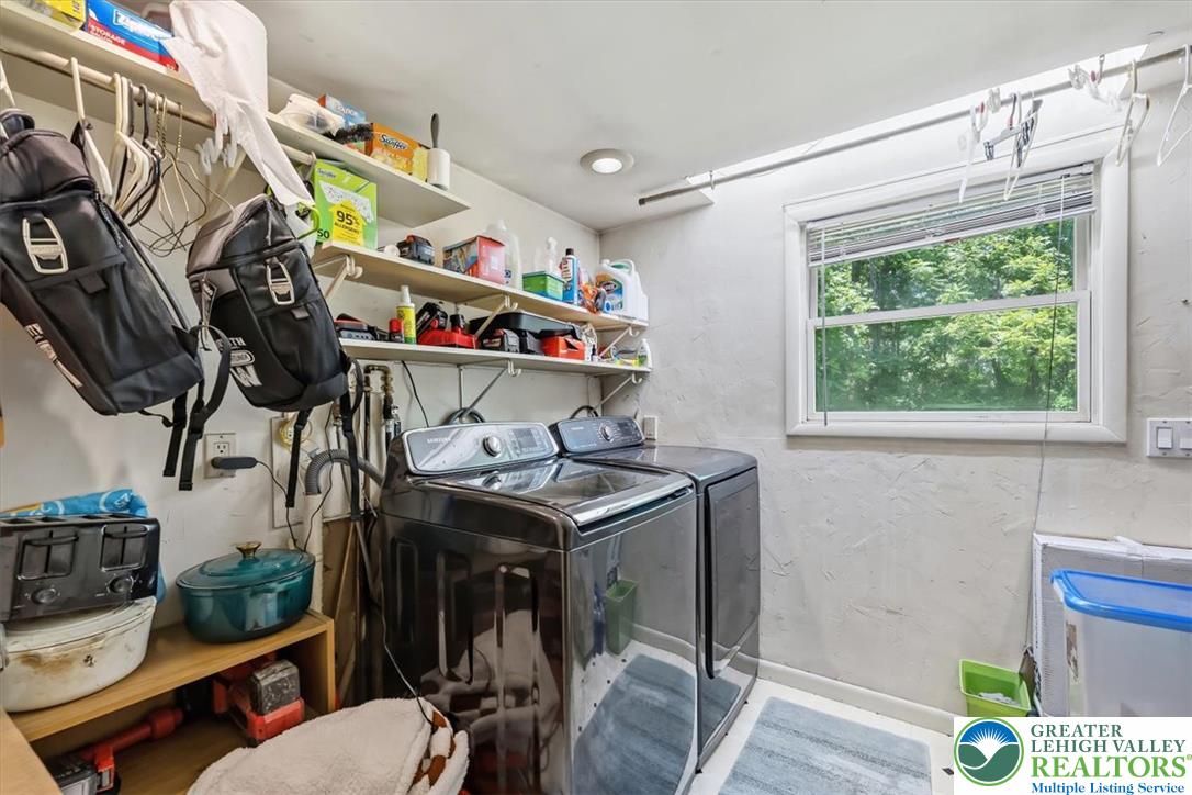 5340 2nd Street Whitehall, PA 18052 - Photo 18 of 30 A dedicated laundry room provides convenience with contemporary appliances and ample storage.