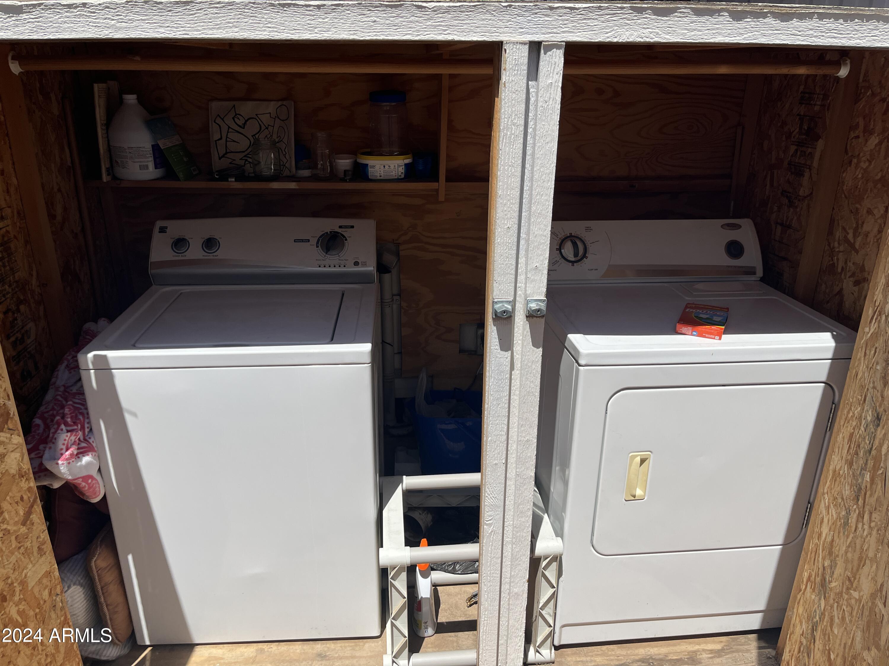 2460 East Main Street, Unit F2 Mesa, AZ 85213 - Photo 17 of 17 a utility room with dryer and washer